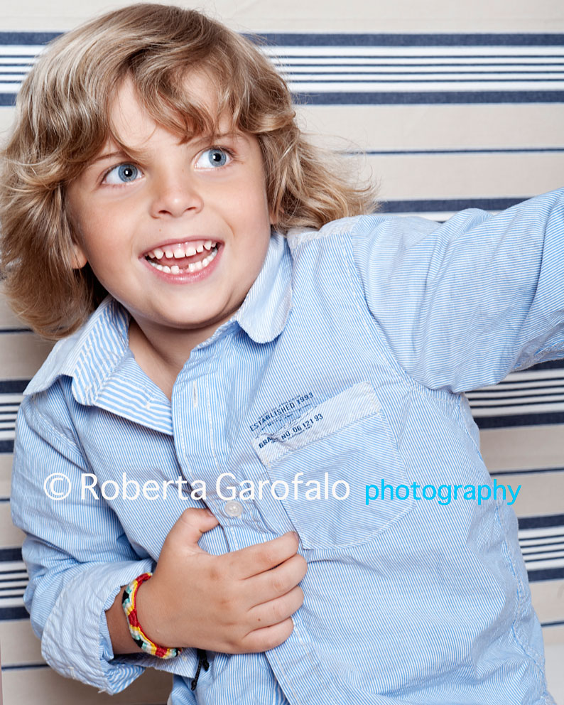 © ROBERTA GAROFALO BLOG 2011 Fotografia di bambino in studio