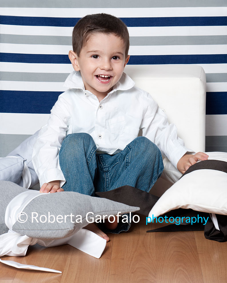 © ROBERTA GAROFALO BLOG 2011 Fotografia di bambino in studio