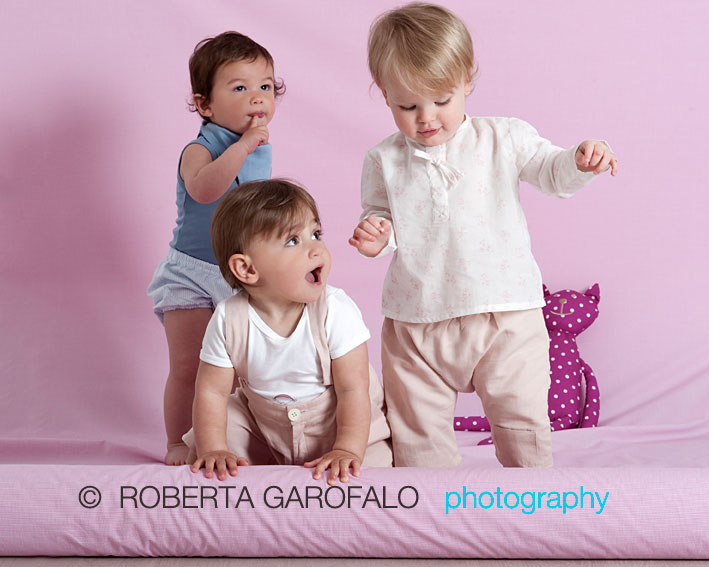 Loobook - Foto con tre bambini