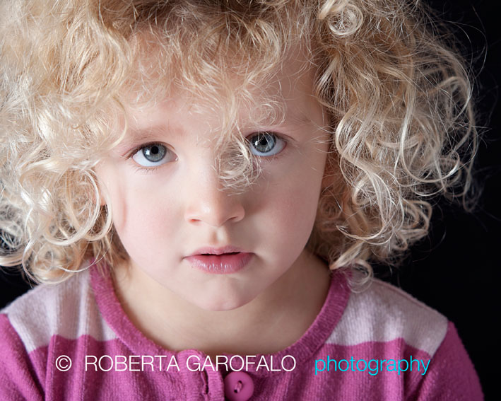 Fotografia di bambina bionda