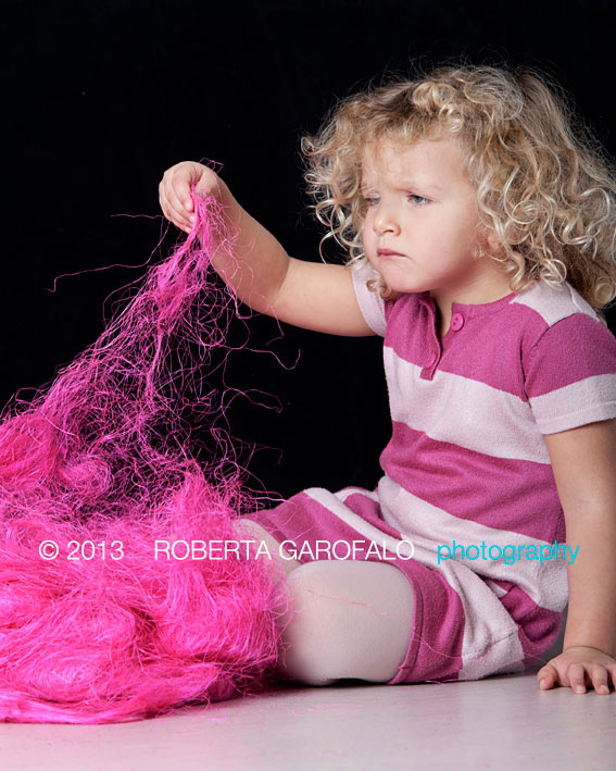 Fotografia di bambina imbronciata