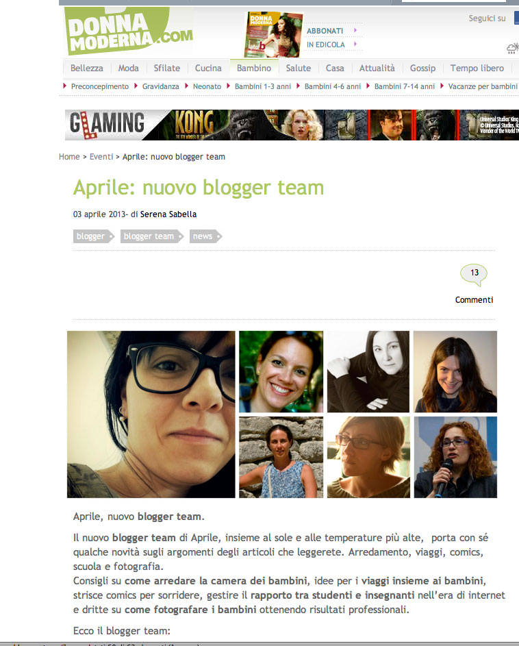 Il team di blogger di Donna Moderna width=