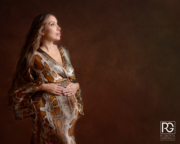 Roberta Garofalo fotografa di gravidanza